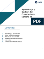 2022-1 Sesión Semana 11 Aprendizaje y Gestión Del Conocimiento