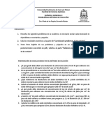 Problemas Método de Dilución Plataforma