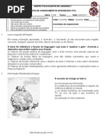 TCI - 1ª série EM - 1º trimestre