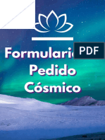 Formulario de Pedido Cósmico