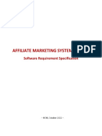 Affiliate Marketing System Report