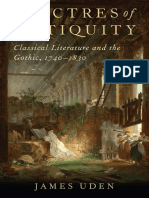 James Uden - Spectres of Antiquity - Classical Literature and The Gothic, 1740-1830-Oxford University Press (2020)