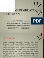 Optimisasi Pembuatan Keputusan