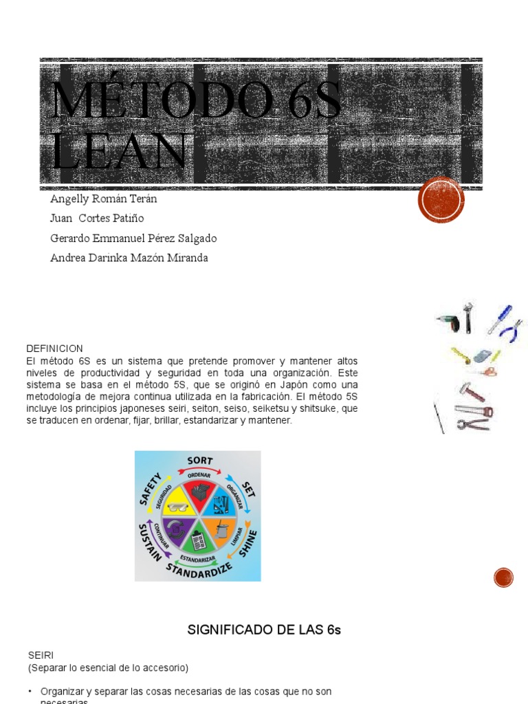 Metodología 6S para Mejora Continua | PDF | Six Sigma