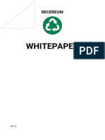 Recereum WhitePaper