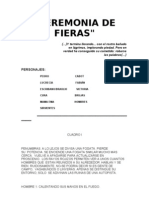 CEREMONIA DE FIERAS