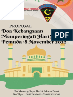 Proposal Doa Kebangsaan 18