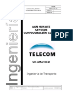 AGN Huawei ATN950B - Configuración Global - TECO