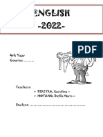 Booklet 4th Year 2022 Final Version To Sent