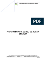 HSEQ-PR-14 - PROGRAMA PARA EL USO DE AGUA Y ENERGÍA v1