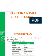 Kinetika Kimia (Laju Reaksi)