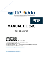 Manual de Usuario de OJS - GESTOR v3