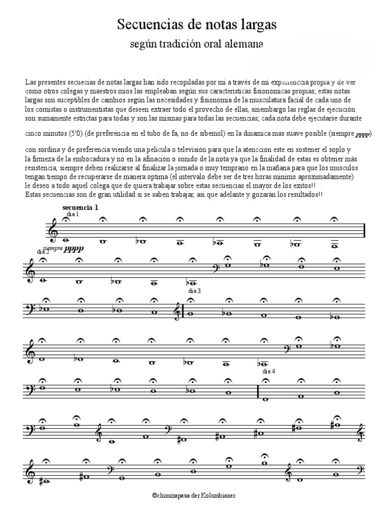 Notas Largas | PDF