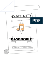 Valiente(paso doble)