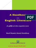 A Handbook On English Literature (Exambd - Net)