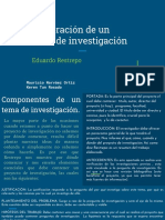 Elaboración de Un Tema de Investigación