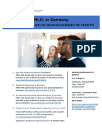 PHD in Germany