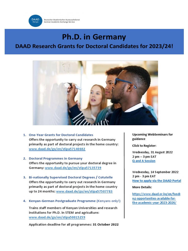 PHD in Germany | PDF