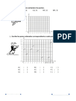 Puntos en el plano cartesiano