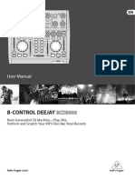 B-Control Deejay: User Manual