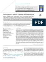 Shear Properties of Hybrid CLT Fabricated With Lumber and OSB