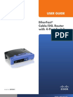 User Guide: Etherfast Cable/Dsl Router With 4-Port Switch