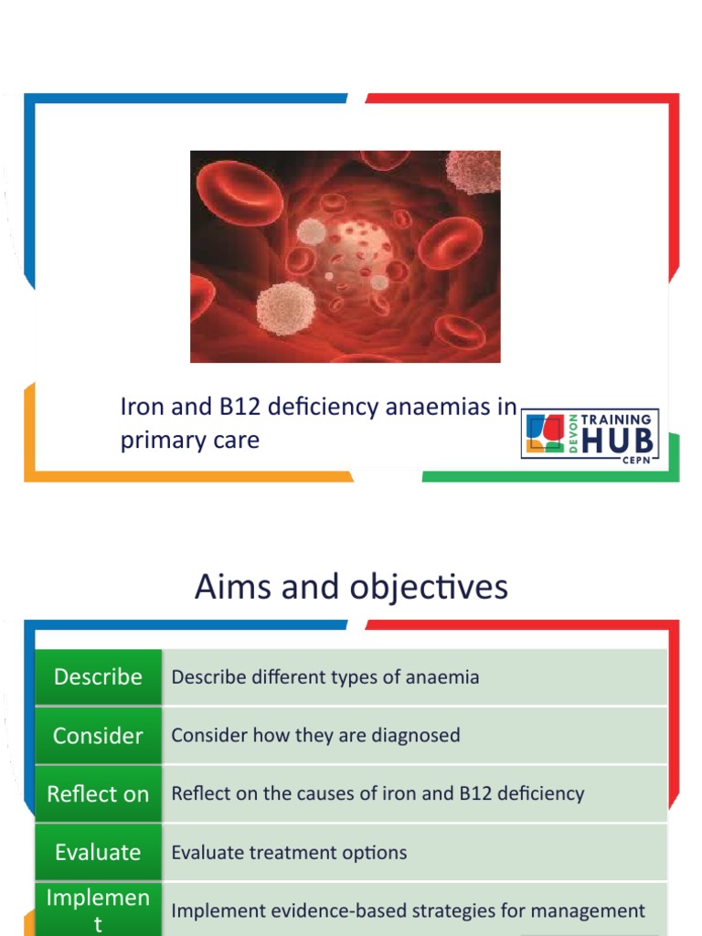 Pernicious Anaemia and B12 2020 | PDF | Anemia | Vitamin B12