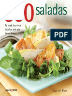 Resumo 500 Saladas As Mais Incriveis Receitas em Um Unico Livro Susannah Blake