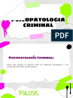 Psicopatologia Criminal