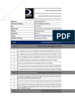 Diagnostico de Linea Base FQ