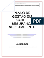 Plano de Gestão