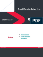 Gestión de Defectos