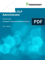 Forcepoint DLP Administrator Course Student Guide