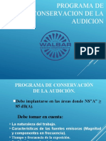 Programa de Conservación de La Audición