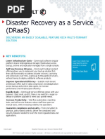 Disaster Recovery As A Service Solutions Brief