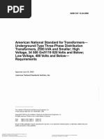 ANSI C57.12.24-2000 Underground-Type Three-Phase Distribution Transformers, 2500 kVA and Smaller High