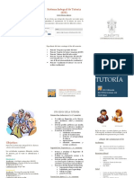 Tripitico de Apoyo para La Actividad Tutorial