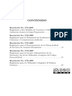 Reglamentos sobre medidas de coerción y audiencias preparatorias