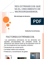 Factores Extrinsecos Que Afectan El Crecimiento de Los