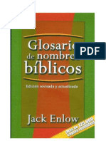 Glosario de Nombres Bíblicos - Jack Enlow
