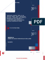 Diseño de curvas horizontales circulares pregrado ingeniería civil