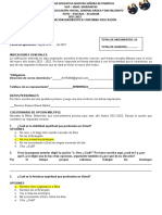 1 - Evaluación Diagnóstica Cristiana Educación 1ro Bgu B