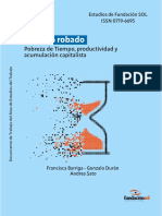 Tiempo Robado: Pobreza de Tiempo, Productividad y Acumulación Capitalista