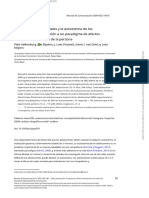 El Uso de Las Redes Sociales y La Autoestima de Los Adolescentes: en Dirección A Un Paradigma de Efectos Mediáticos Específicos de La Persona