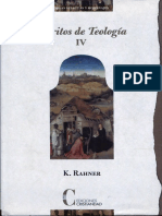 Escritos de Teología IV-Karl Rahner