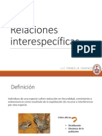 Clase 11 - Competencia Interespecífica