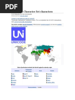 Universal Character Set Characters