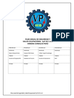 Plan anual de Seguridad VyP ICE S.A.C