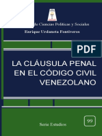 La Clausula Penal en El Código Civil Venezolano