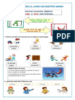 Ficha de Ciencia y Tecnología 29-09 Usamos La Fuerza Al Jugar Con Nuestros Amigos